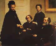 Henri Fantin-Latour The Dubourg Family USA oil painting reproduction